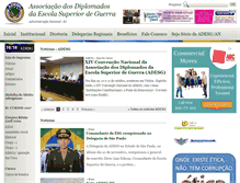 Tablet Screenshot of adesg.net.br